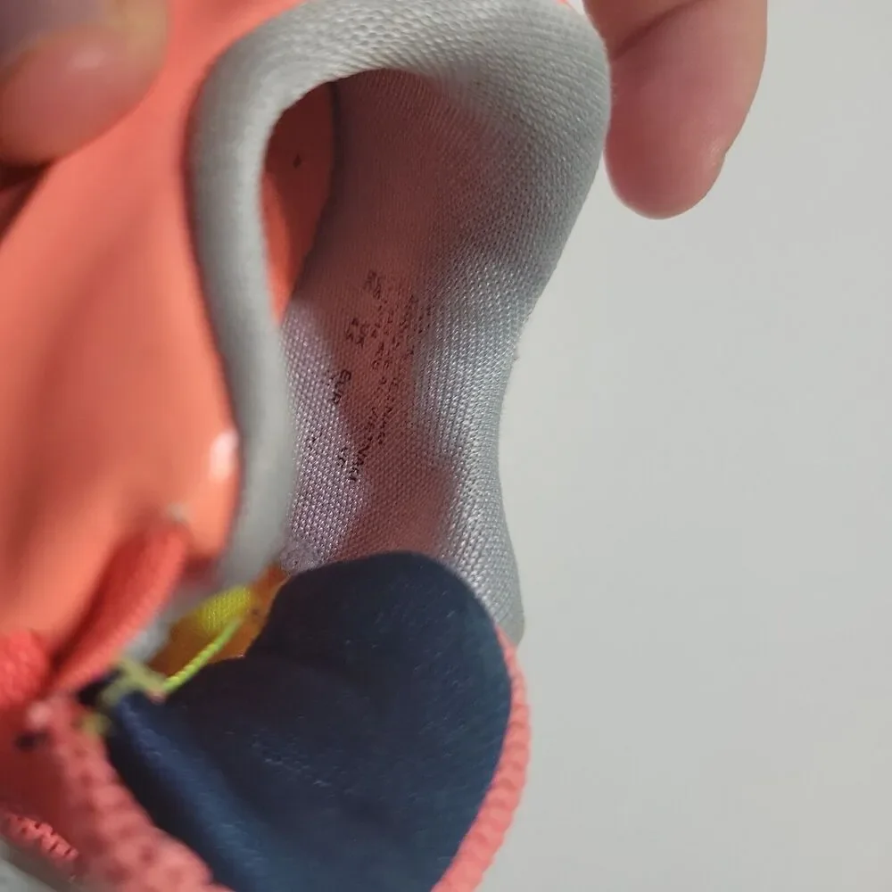 Nike Flex Girls 5 Child Sneakers Lace Up Hook Loop‎